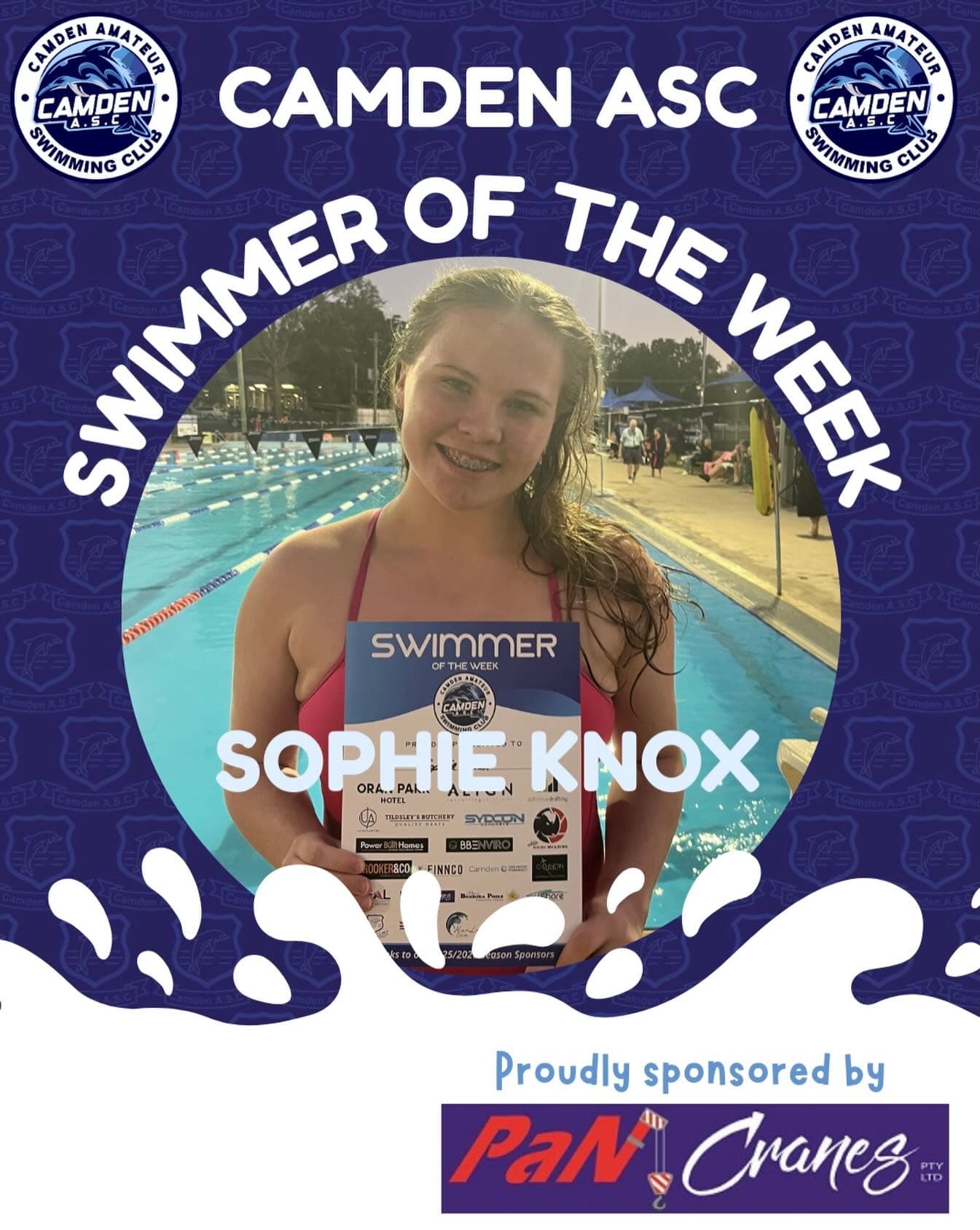 WEEK 14 SWIMMER OF THE WEEK