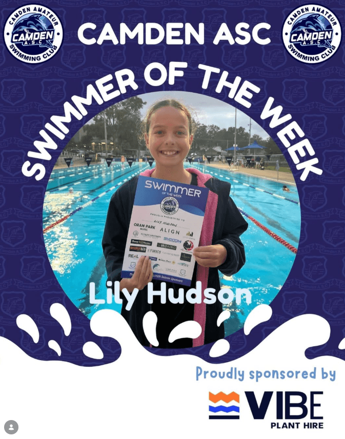 WEEK 12 SWIMMER OF THE WEEK