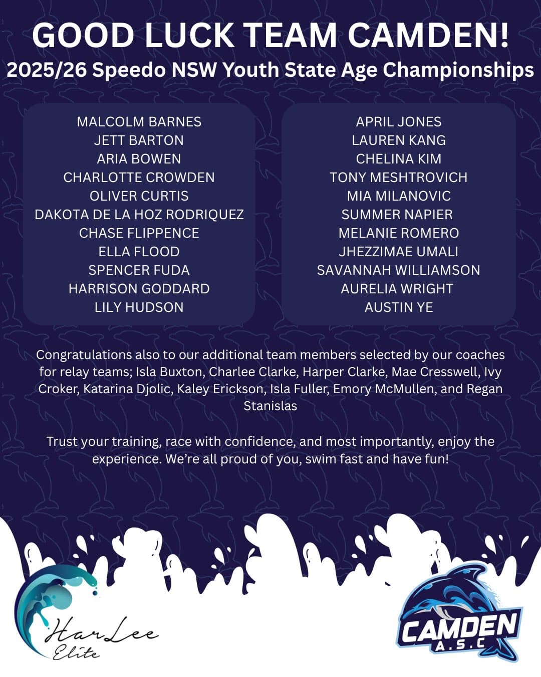 NSW YOUTH STATE TEAM