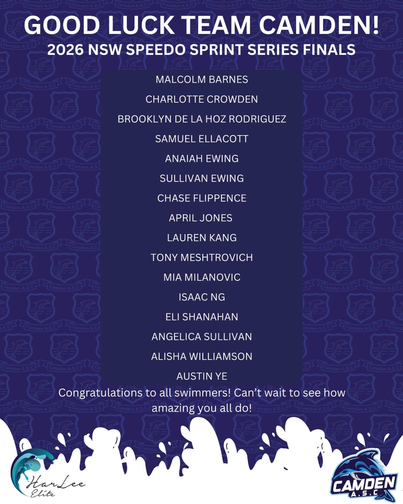 SPEEDO SPRINT FINALS